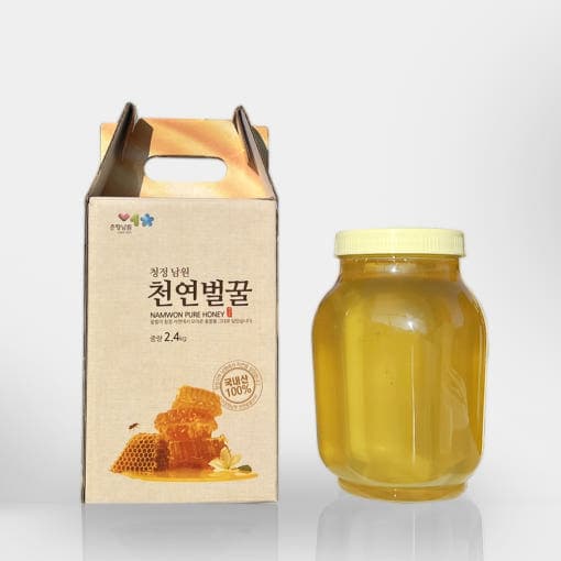 아카시아 벌꿀 - 남원 천연 벌꿀 참밀밀양봉원
